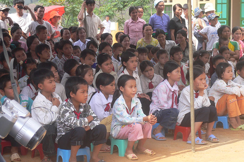 Schule bauen in Asien und Afrika