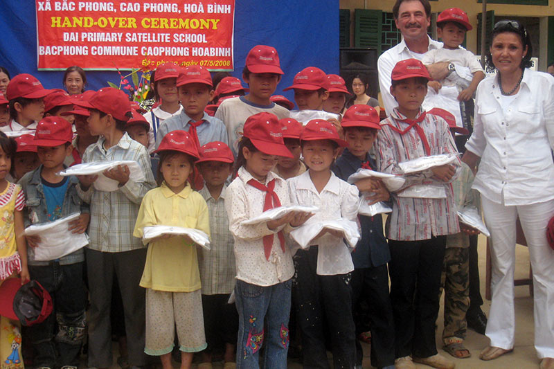 Kinderhilfe in Vietnam