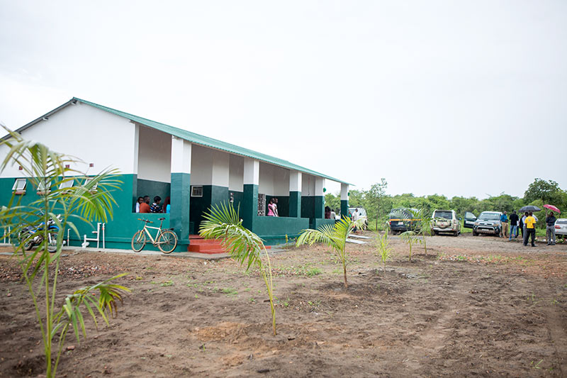 Krankenhaus Bau in Afrika