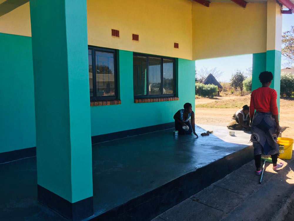 Sambia Hilfsprojekt: Schulhausbau